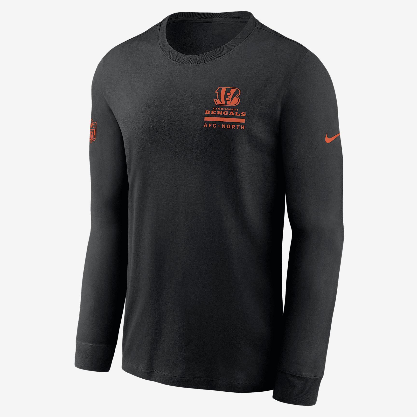 Seattle Seahawks Sideline Team Issue Nike Men's Dri-FIT NFL Long-Sleeve T-Shirt Product Image
