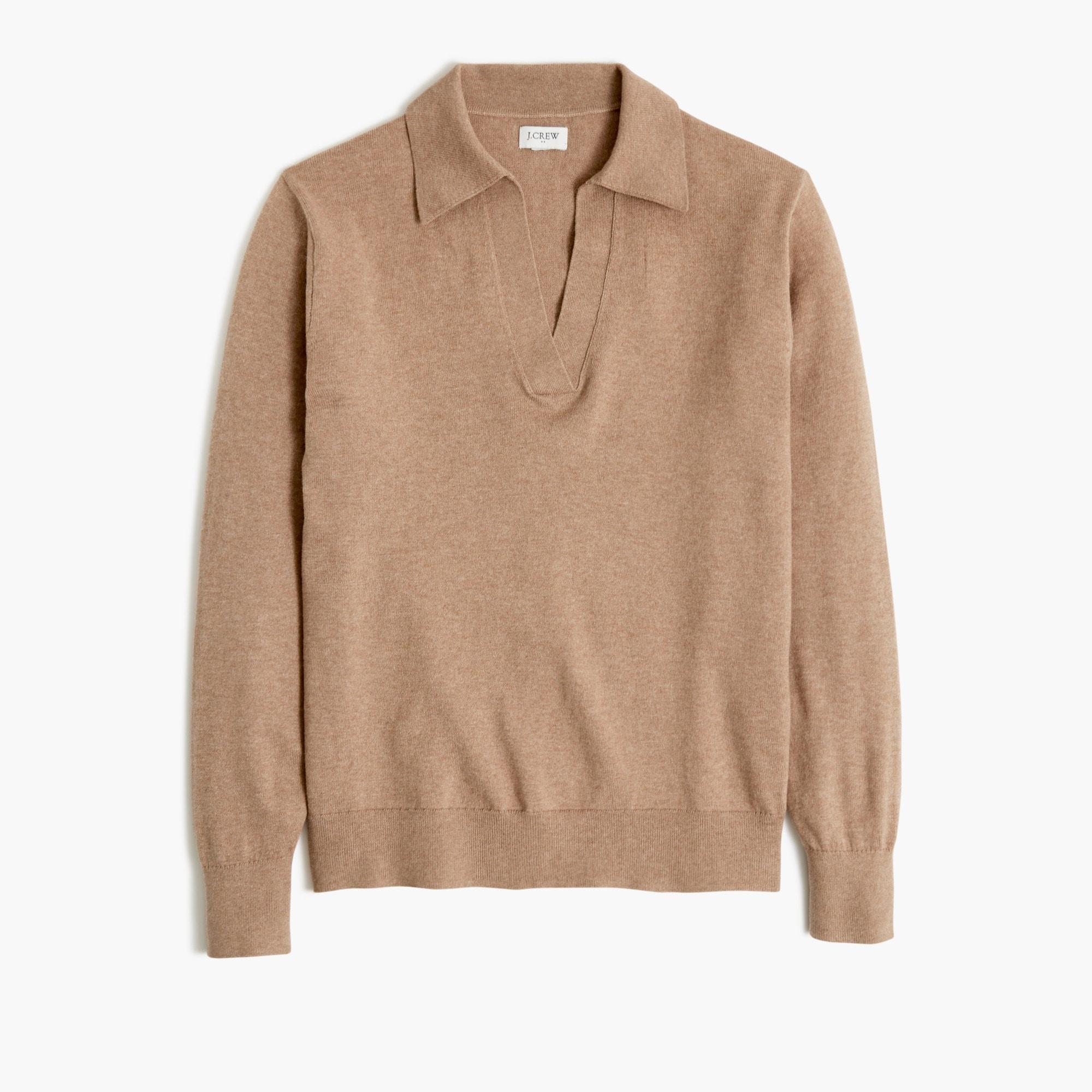Cotton sweater-polo Product Image