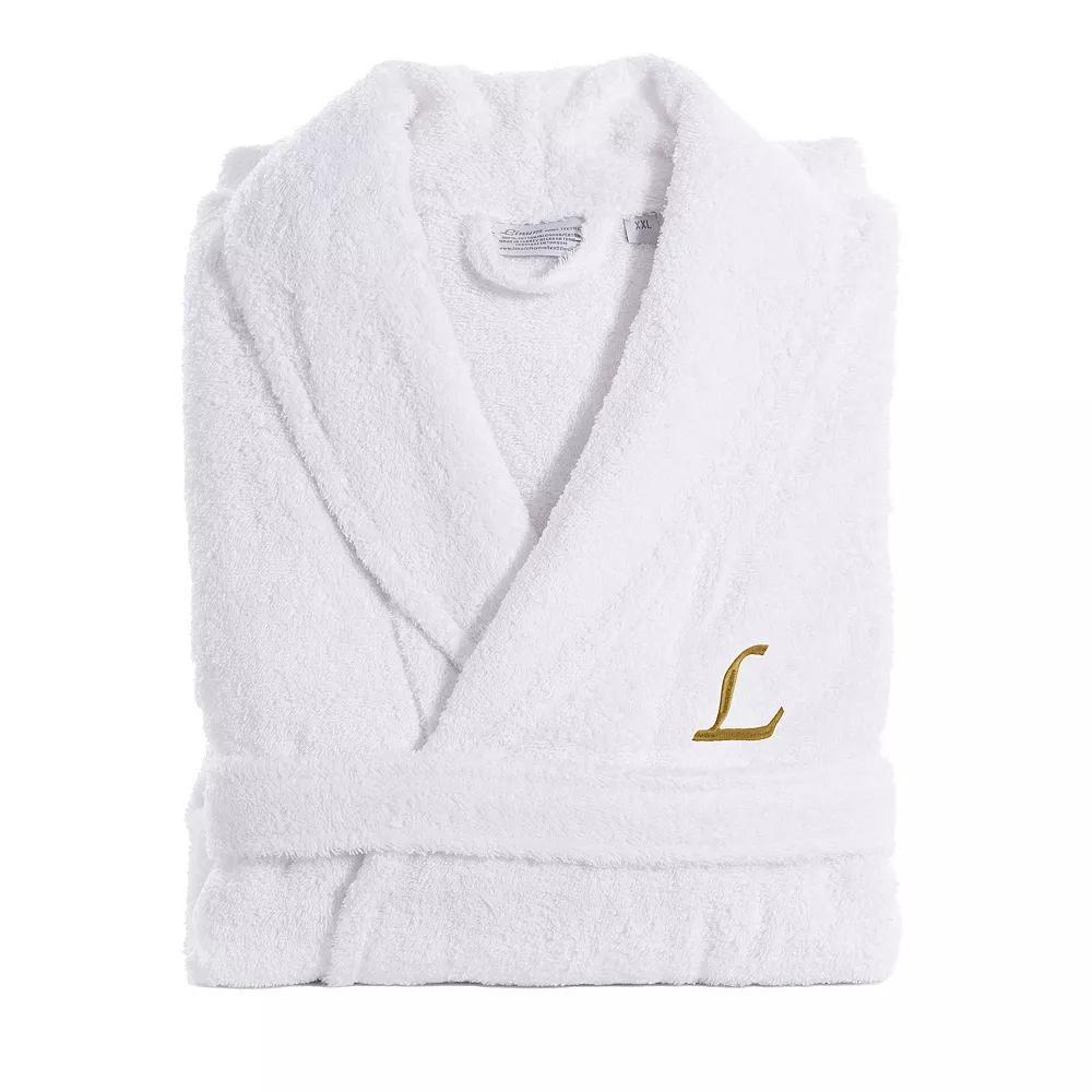 Linum Home Textiles Turkish Cotton Personalized Quick Dry Terry Bathrobe, Women's, Size: Large/XL Product Image