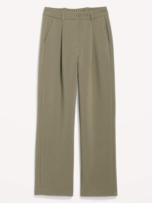 Extra High-Waisted Taylor Trouser Wide-Leg Pants Product Image