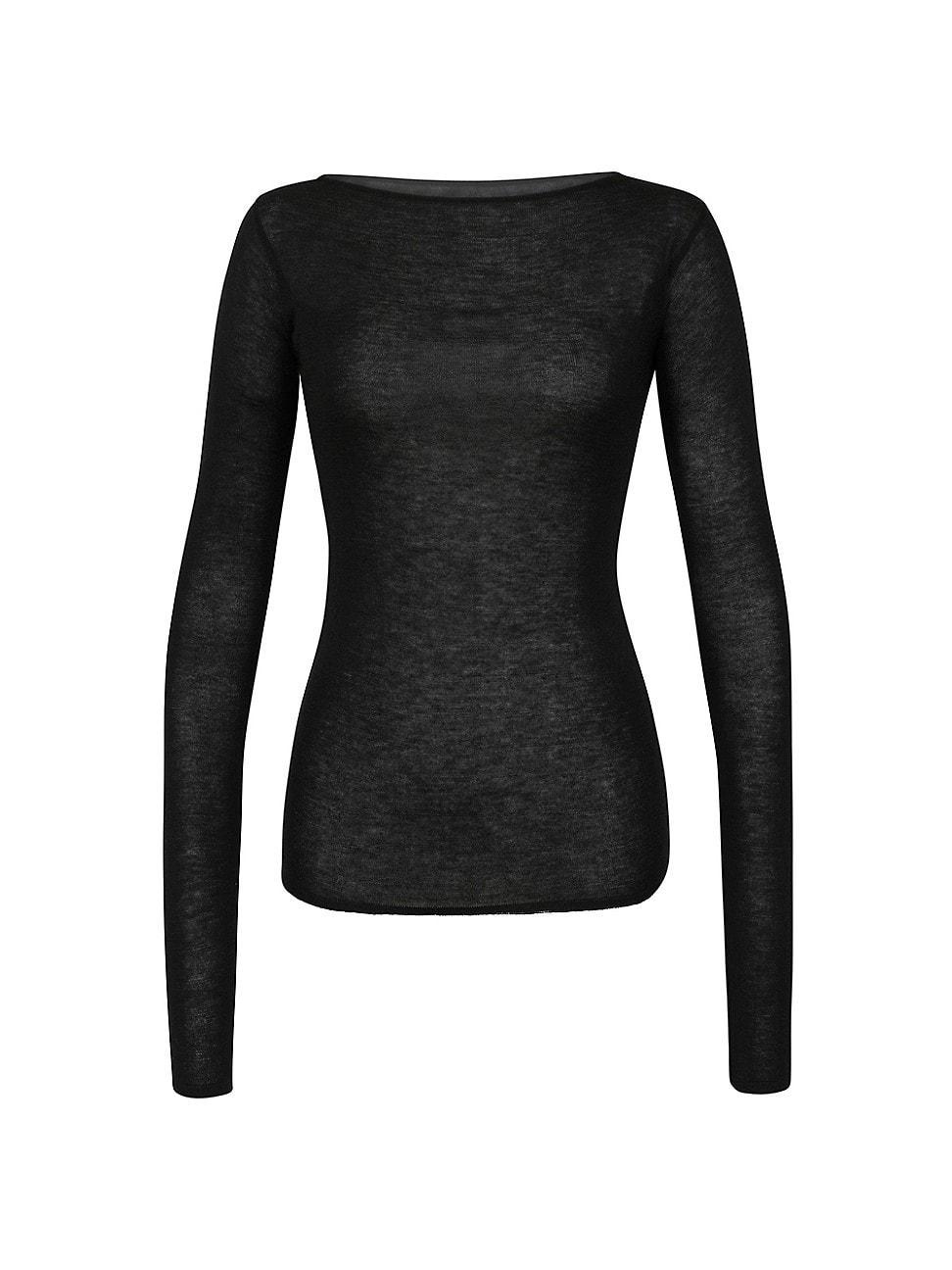 DL1961 Long Sleeve Boat Neck Tee Product Image