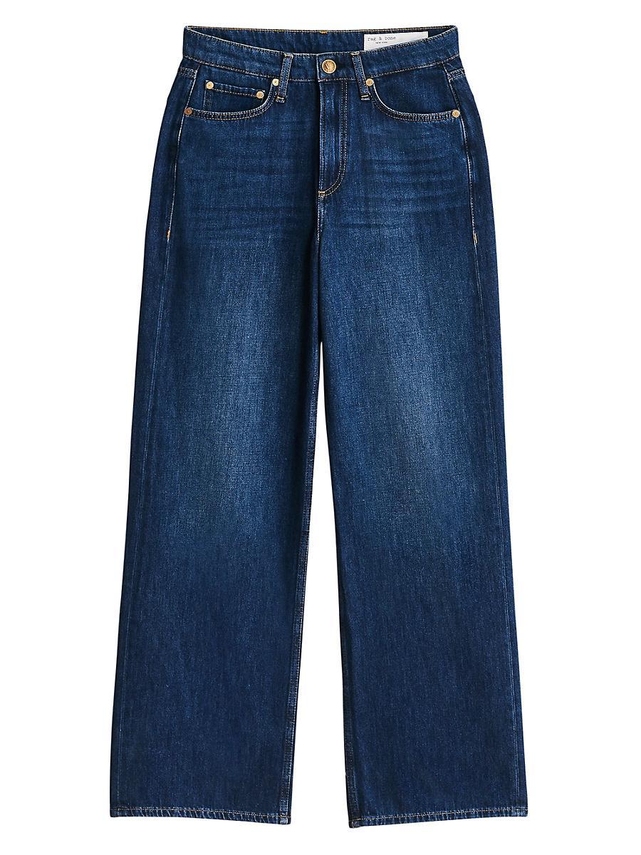 rag & bone Logan High Rise Straight Jeans in Annalise Product Image