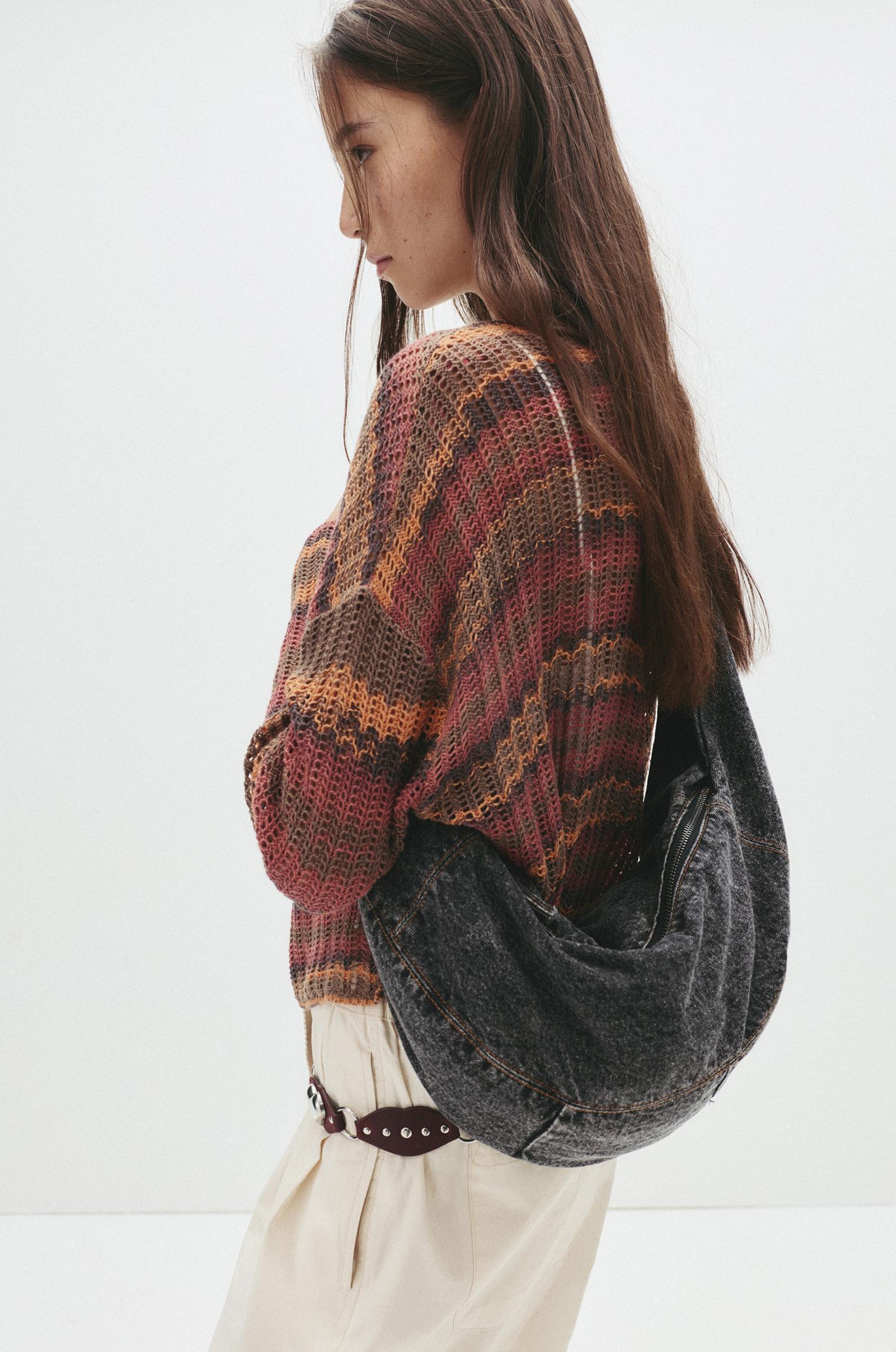 Denim crossbody bag Product Image
