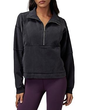 Spiritual Gangster Shay 1/2 Zip Women's Clothing Product Image