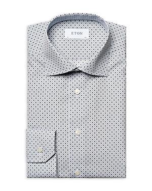 Mens Contemporary Fit Micro Geometric Shirt Product Image