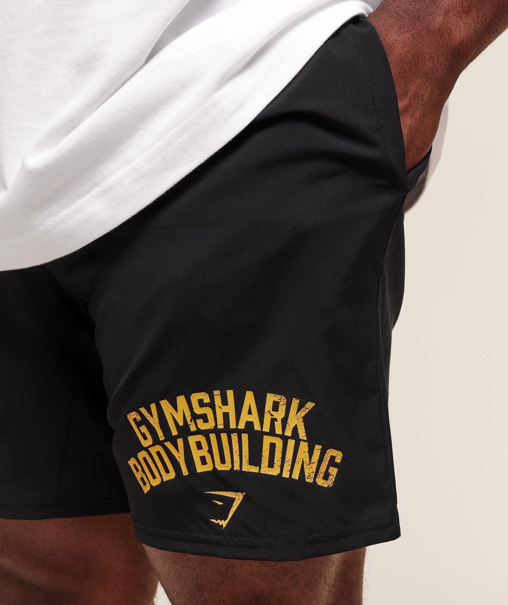 Gymshark Olympic Bar 7" Short - Black Male Product Image
