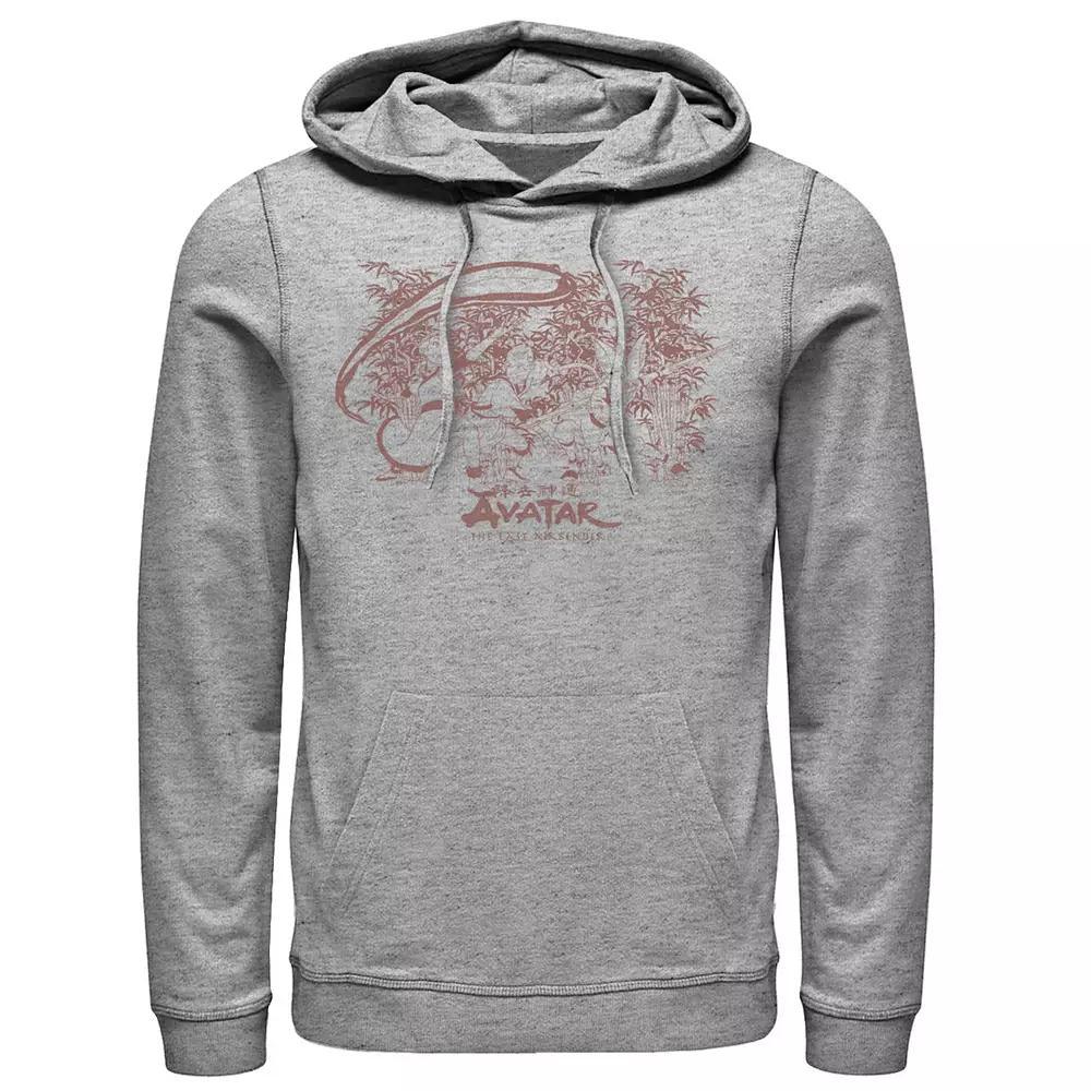 Mens Marvel Captain Marvel Movie Stitched Badge Hoodie Athletic Grey Product Image