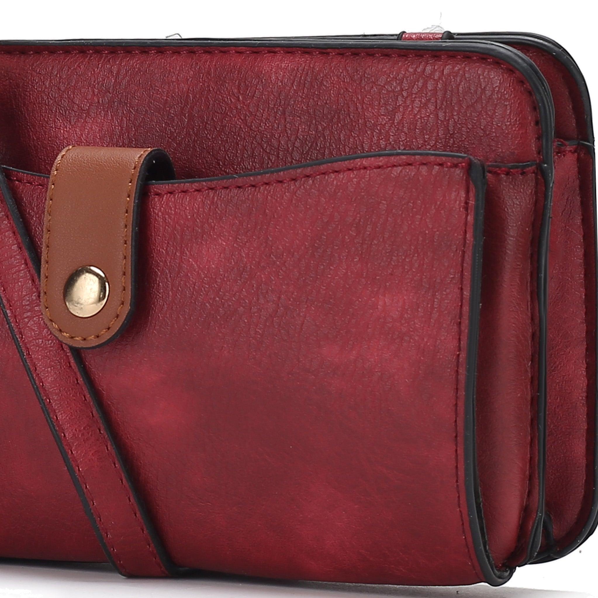 MKF Collection Women's Muriel Crossbody Bag And Card Holder Set Female Product Image