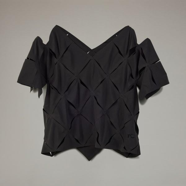 adidas Y-3 Puzzle Top Dark Blue M Womens Product Image