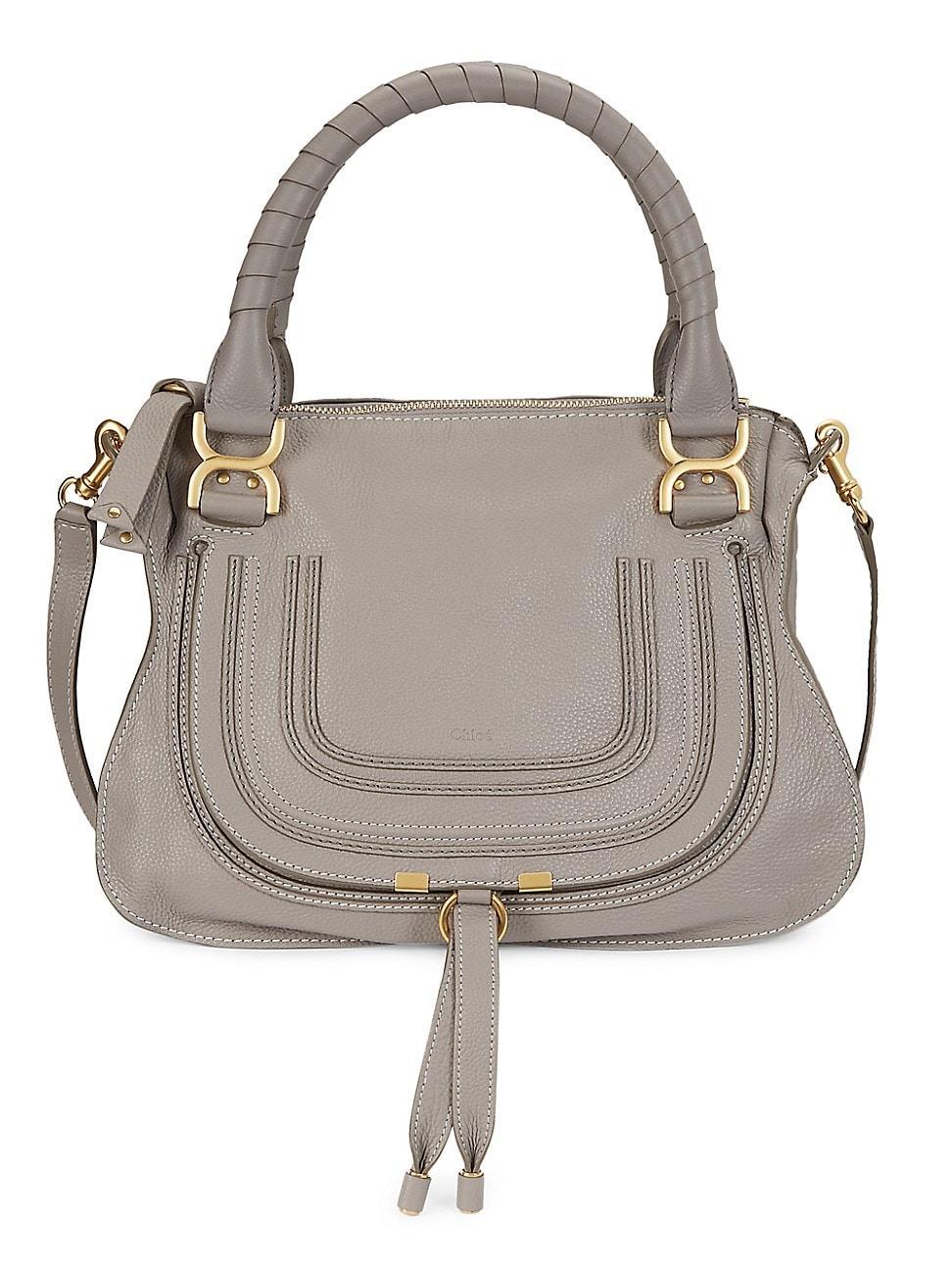 Chloe Marcie Medium Leather Satchel Product Image