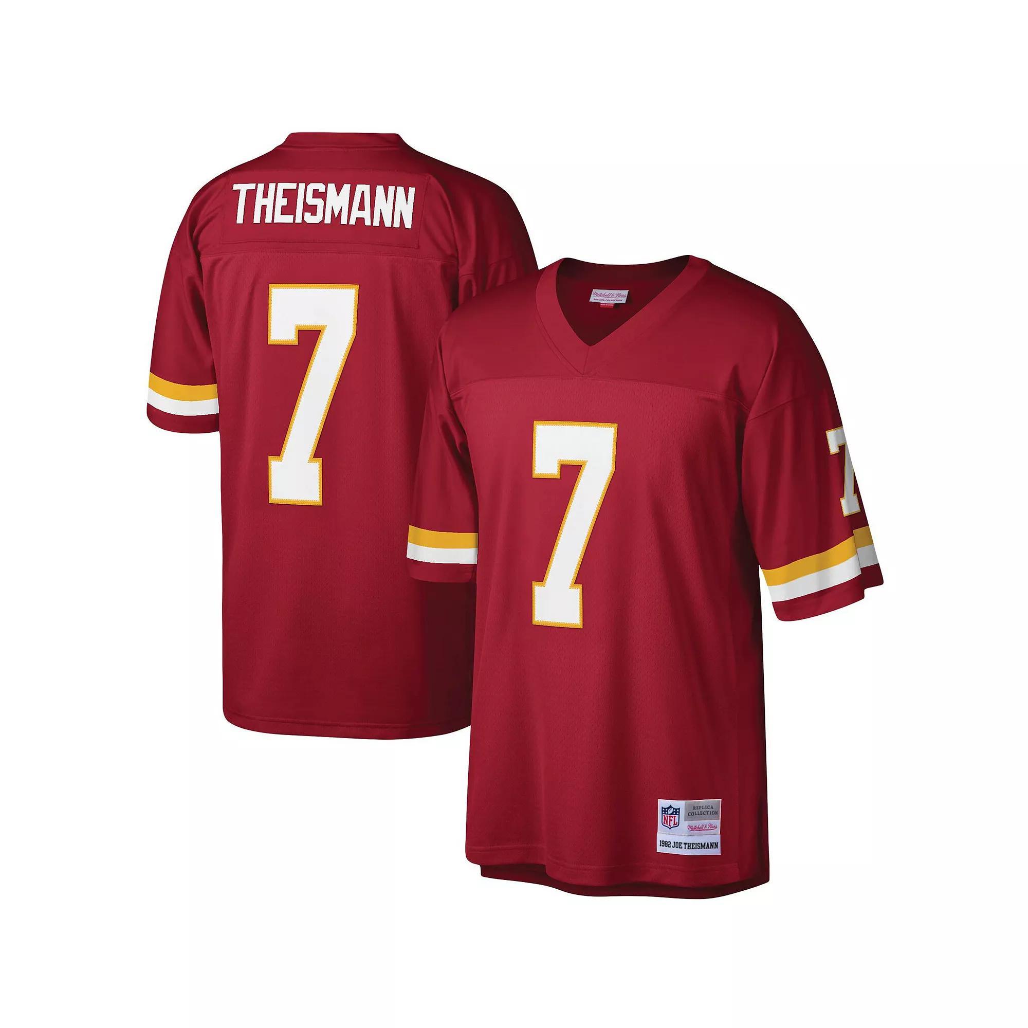 Men's Mitchell & Ness Joe Theismann Burgundy Washington Football Team Legacy Replica Jersey, Size: Medium, Wft Med Re Product Image