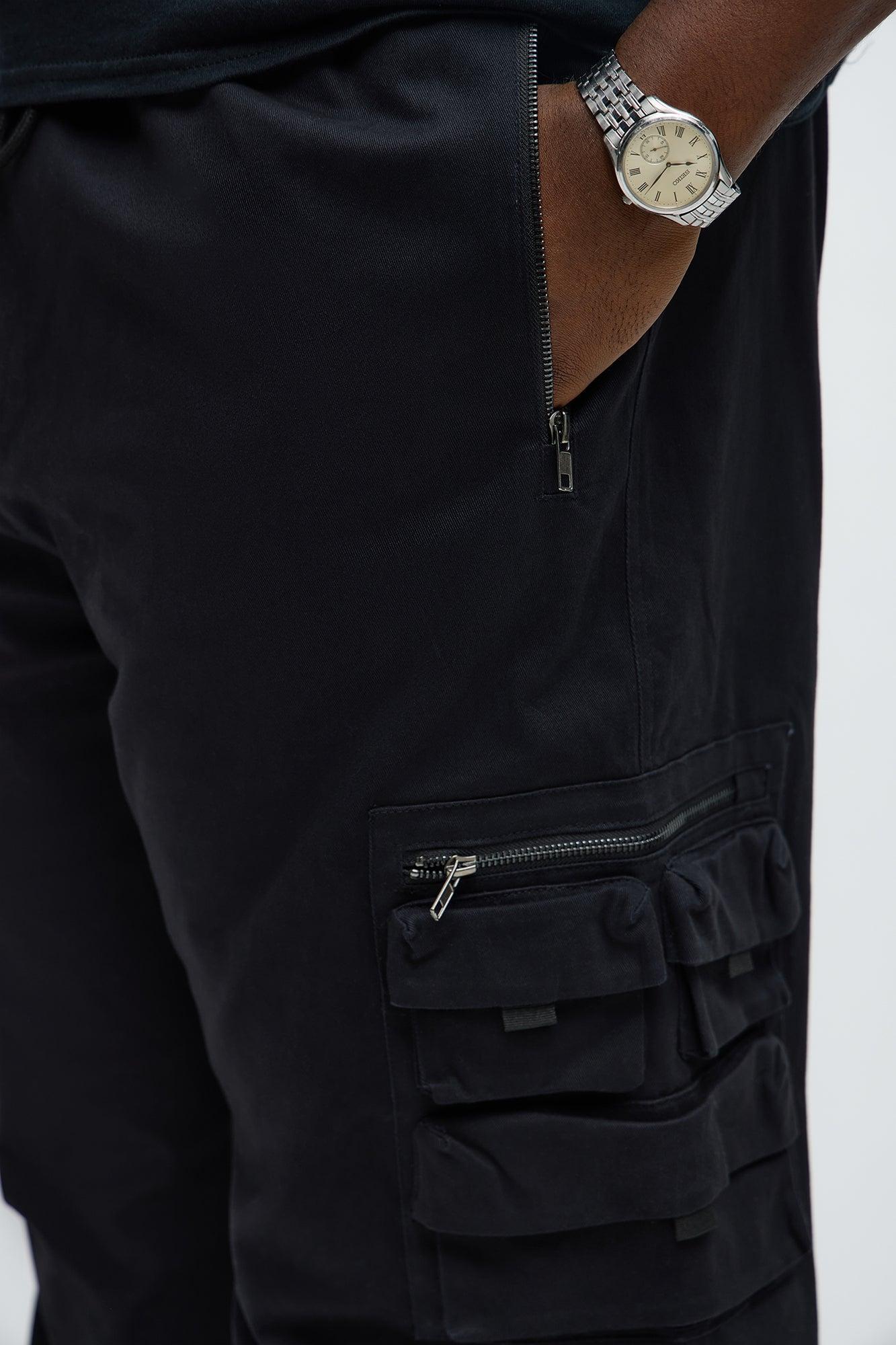 Straight Stay Busy Utility Pant - Black Product Image