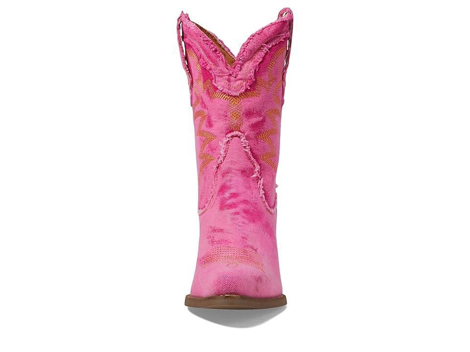 Dingo Yall Need Dolly Denim Western Mid Boots Product Image