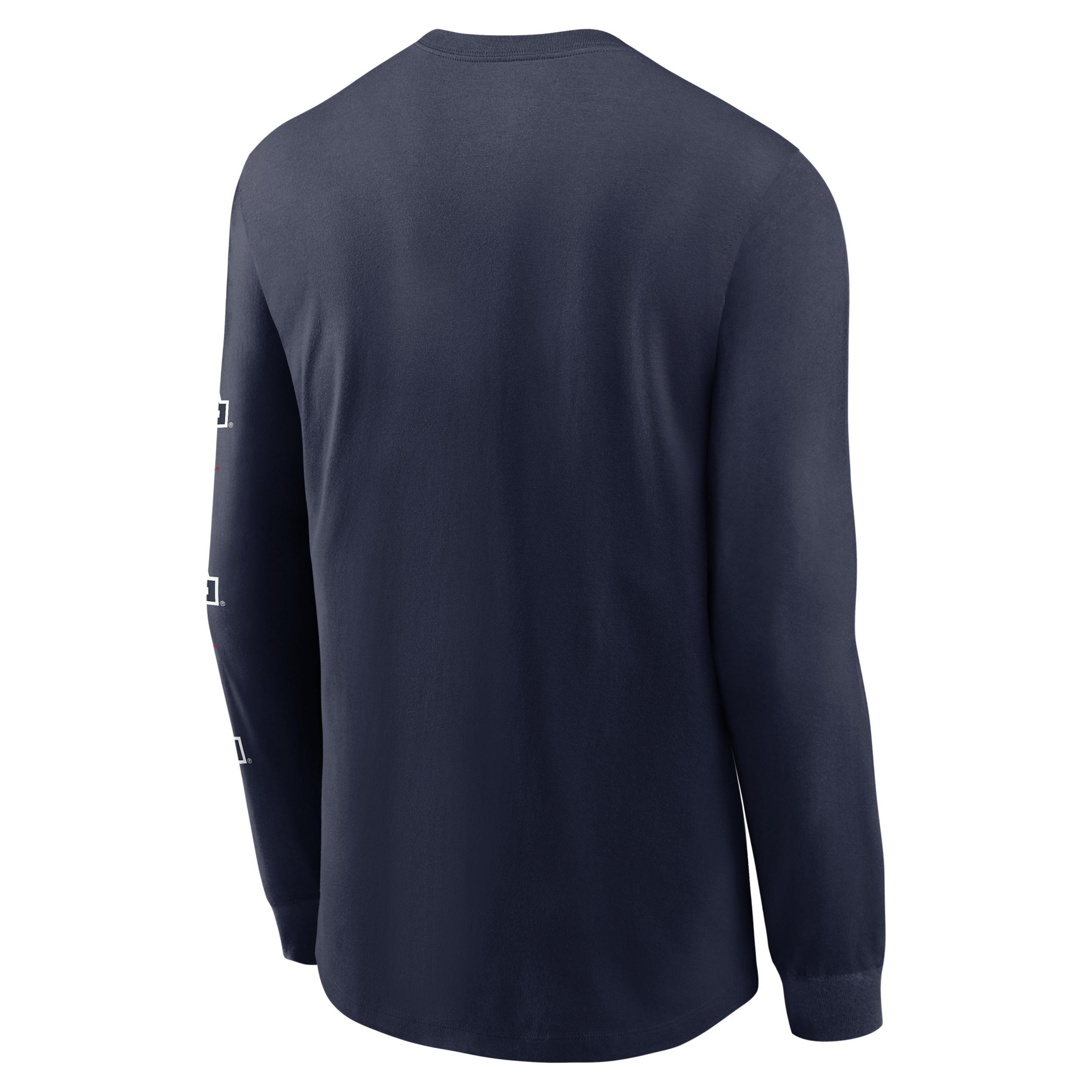 Chicago Bears Sideline Team Issue Nike Men's Dri-FIT NFL Long-Sleeve T-Shirt Product Image