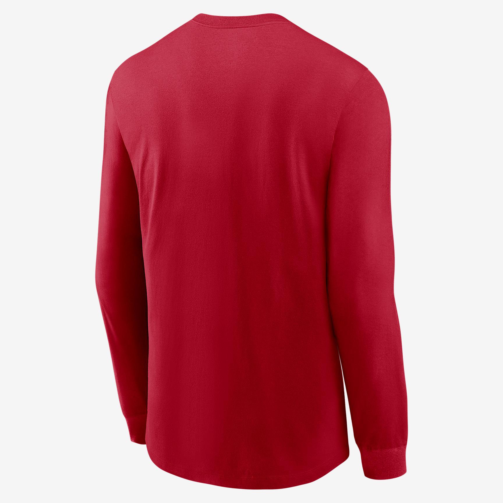 Buffalo Bills Sideline Team Issue Men's Nike Dri-FIT NFL Long-Sleeve T-Shirt Product Image