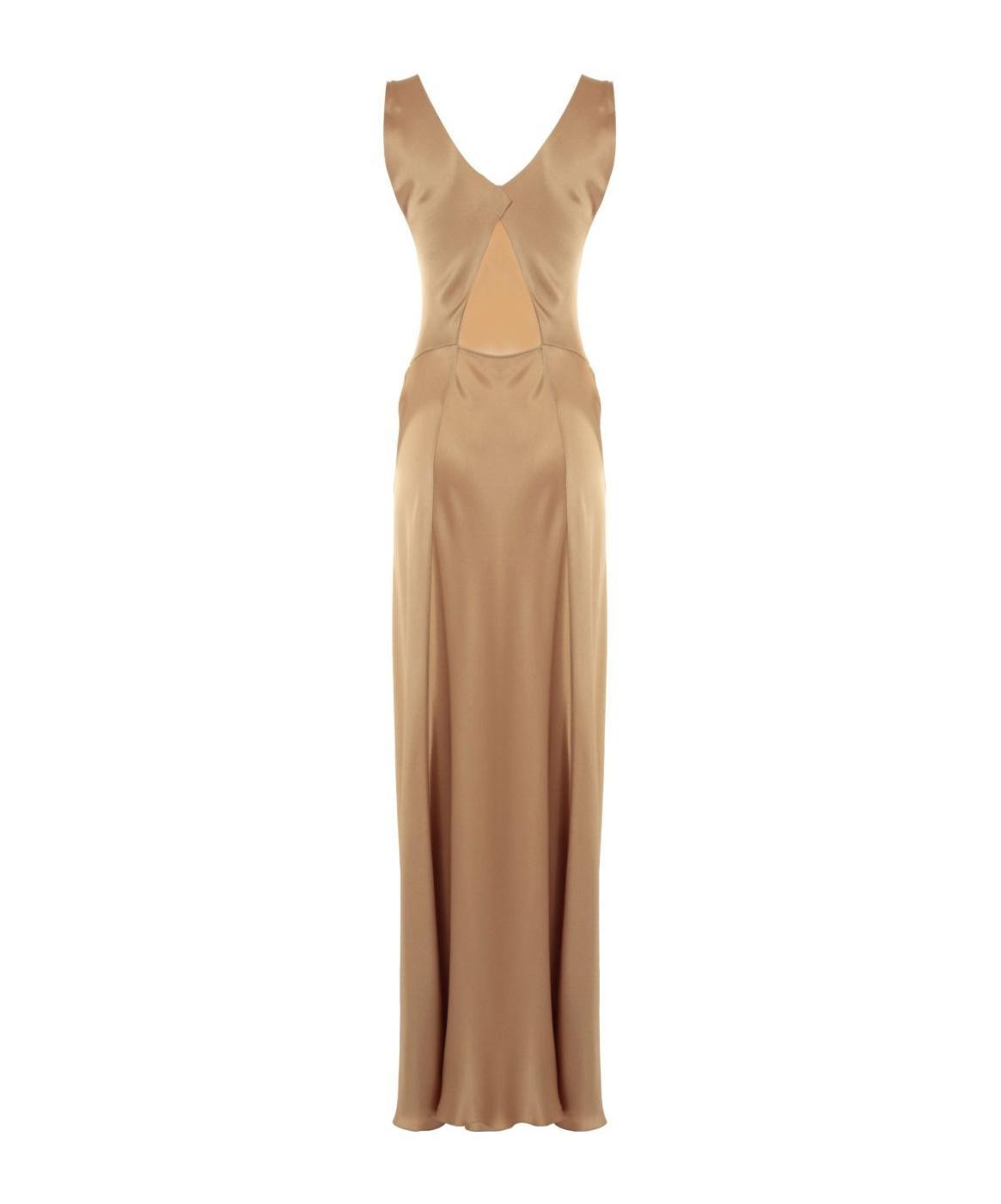 ALBERTA FERRETTI Deepika Dress In Brown Product Image