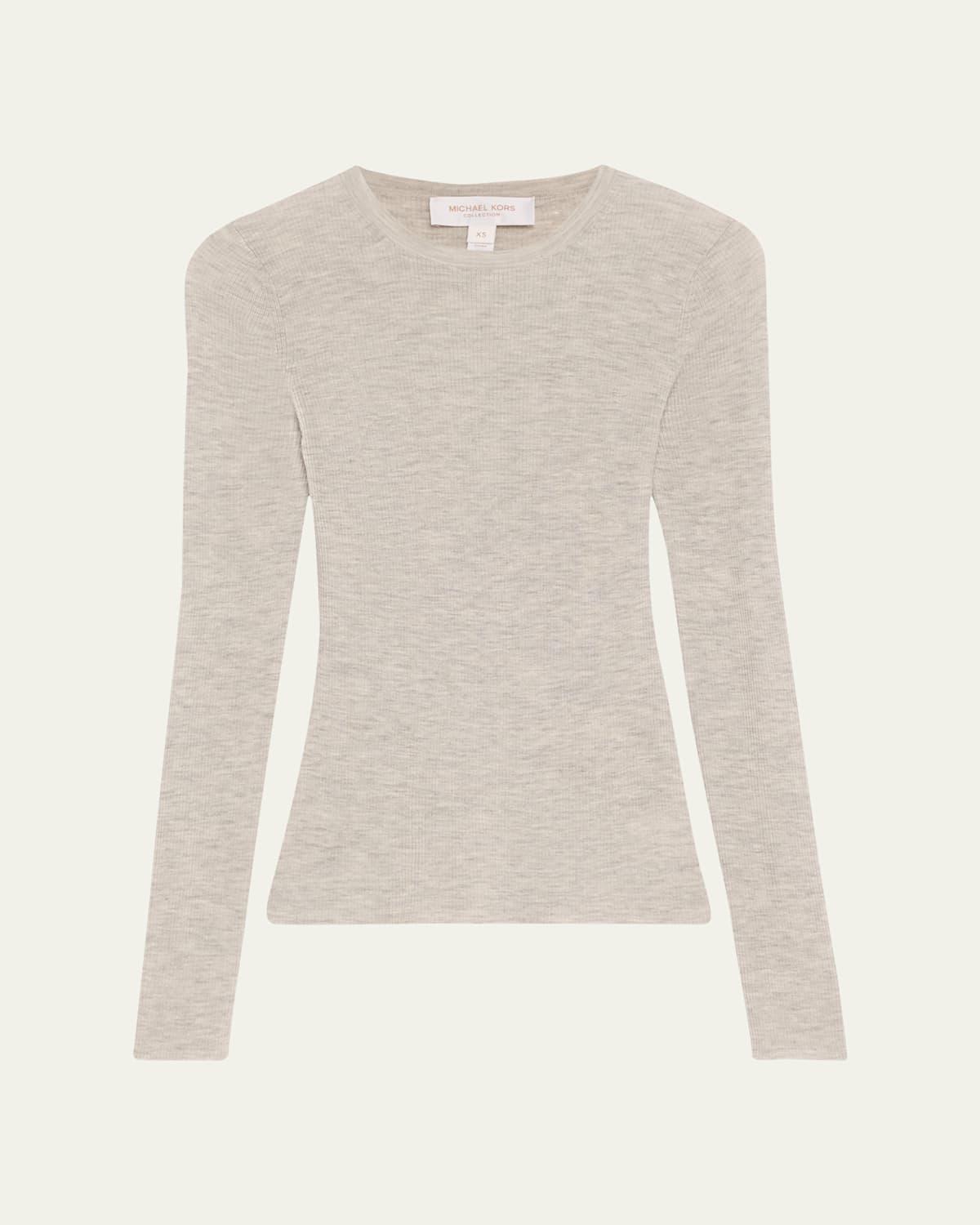 Michael Kors Collection Cashmere Hutton Rib Top Product Image