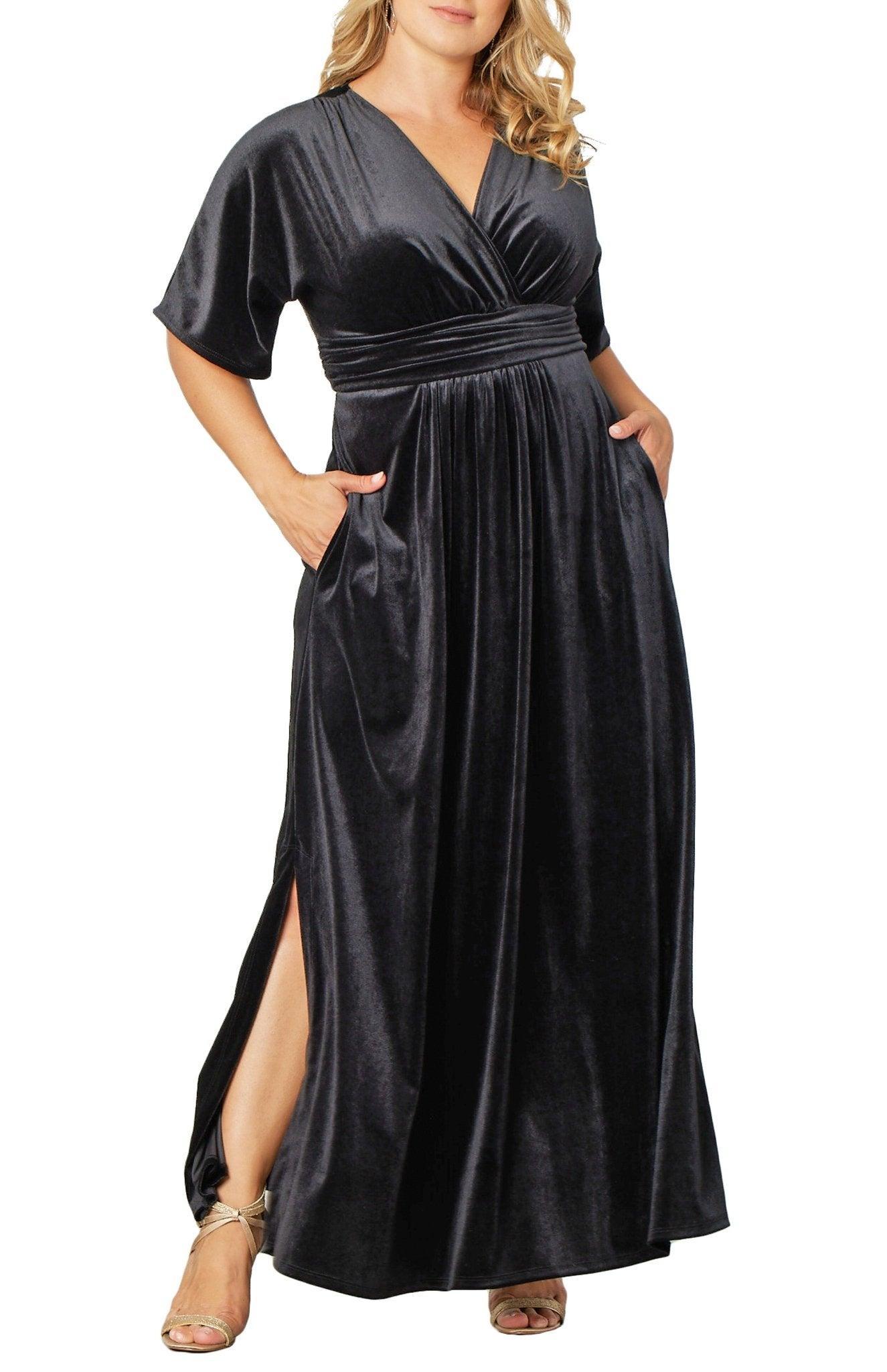 Verona Velvet Evening Gown - Plus Product Image