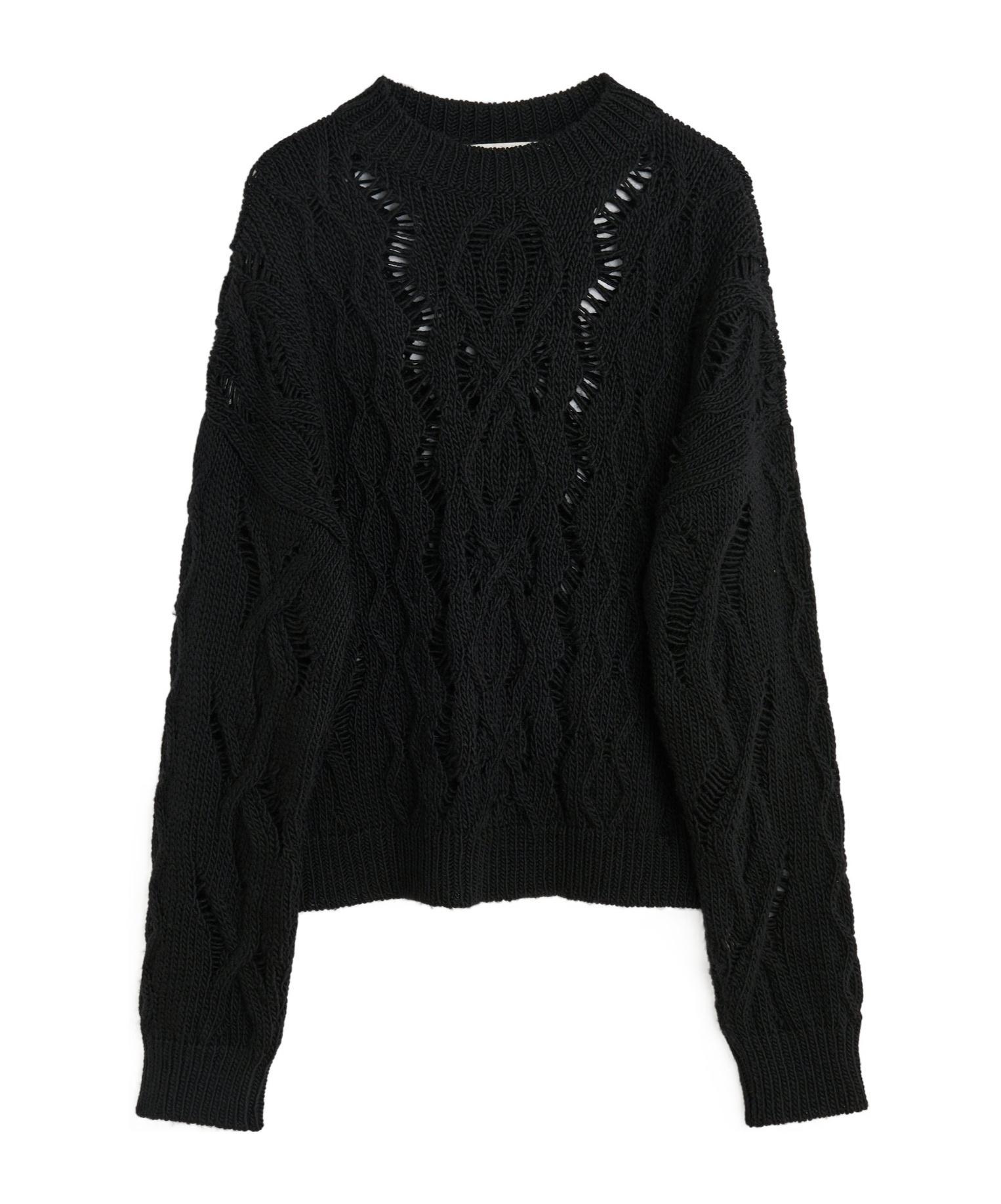 OUR LEGACY Long-sleeved Sweater In Black Product Image