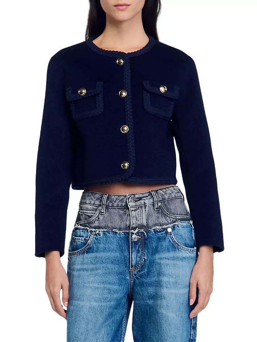 Short Wool Jacket Product Image