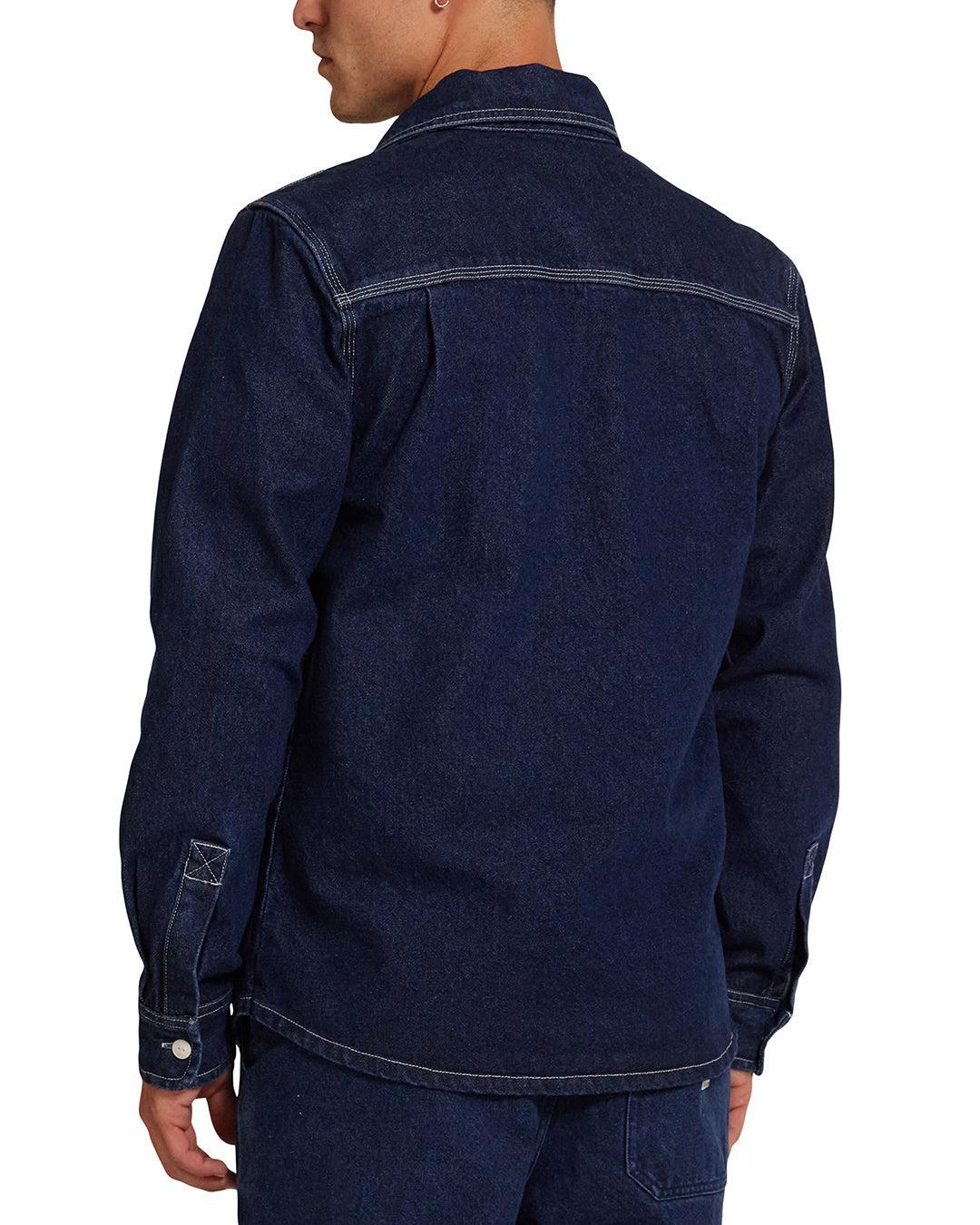 Vacay  Denim Shirt - Blue Indigo Product Image