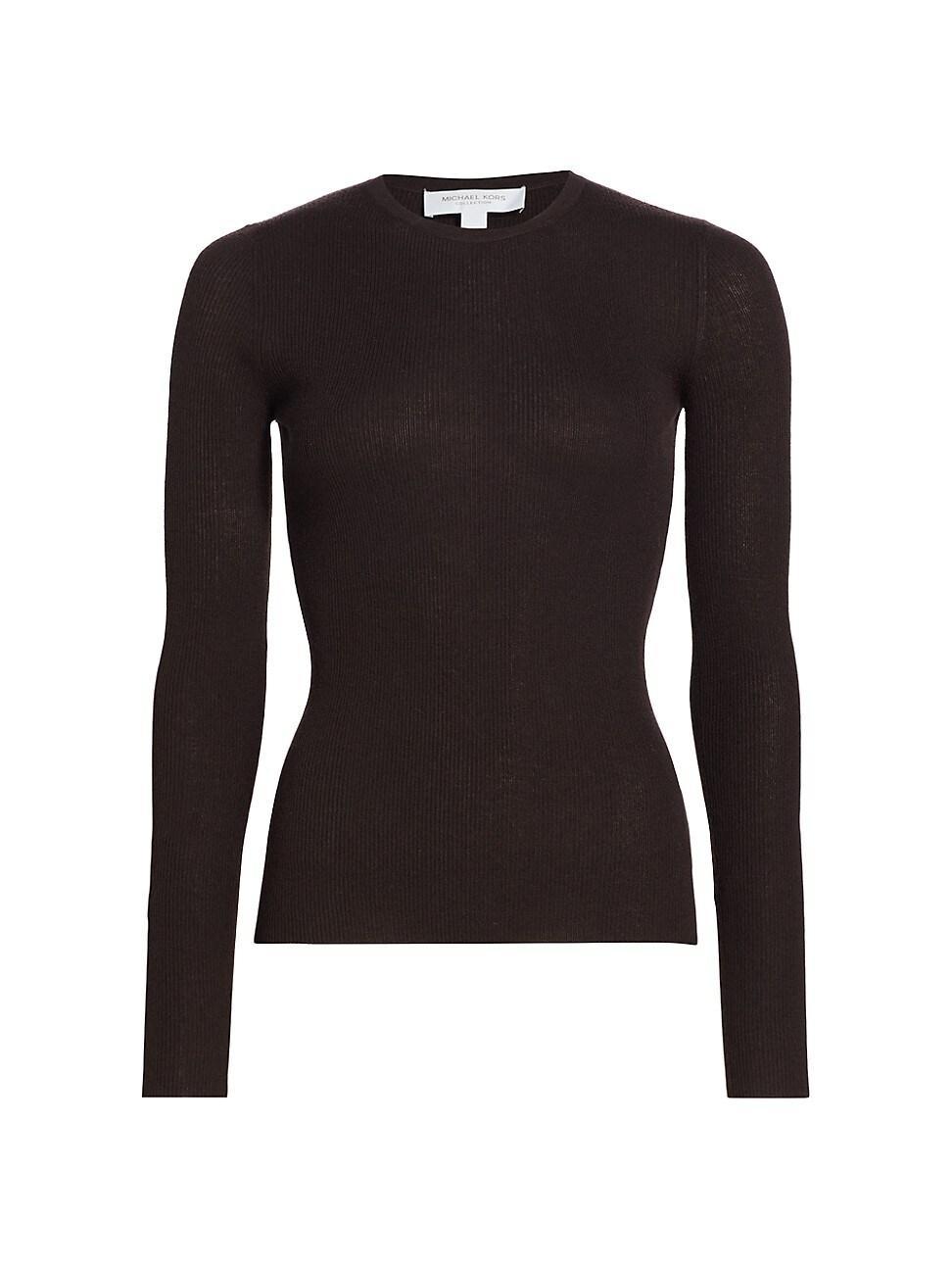 Michael Kors Collection Cashmere Hutton Rib Top Product Image