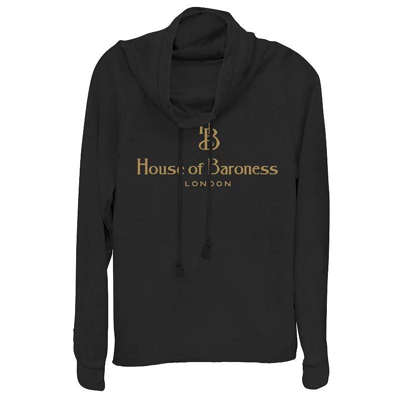 Juniors' Marvel Black Widow Cowlneck Graphic Lightweight Long Sleeve, Girl's, Size: XXL Product Image