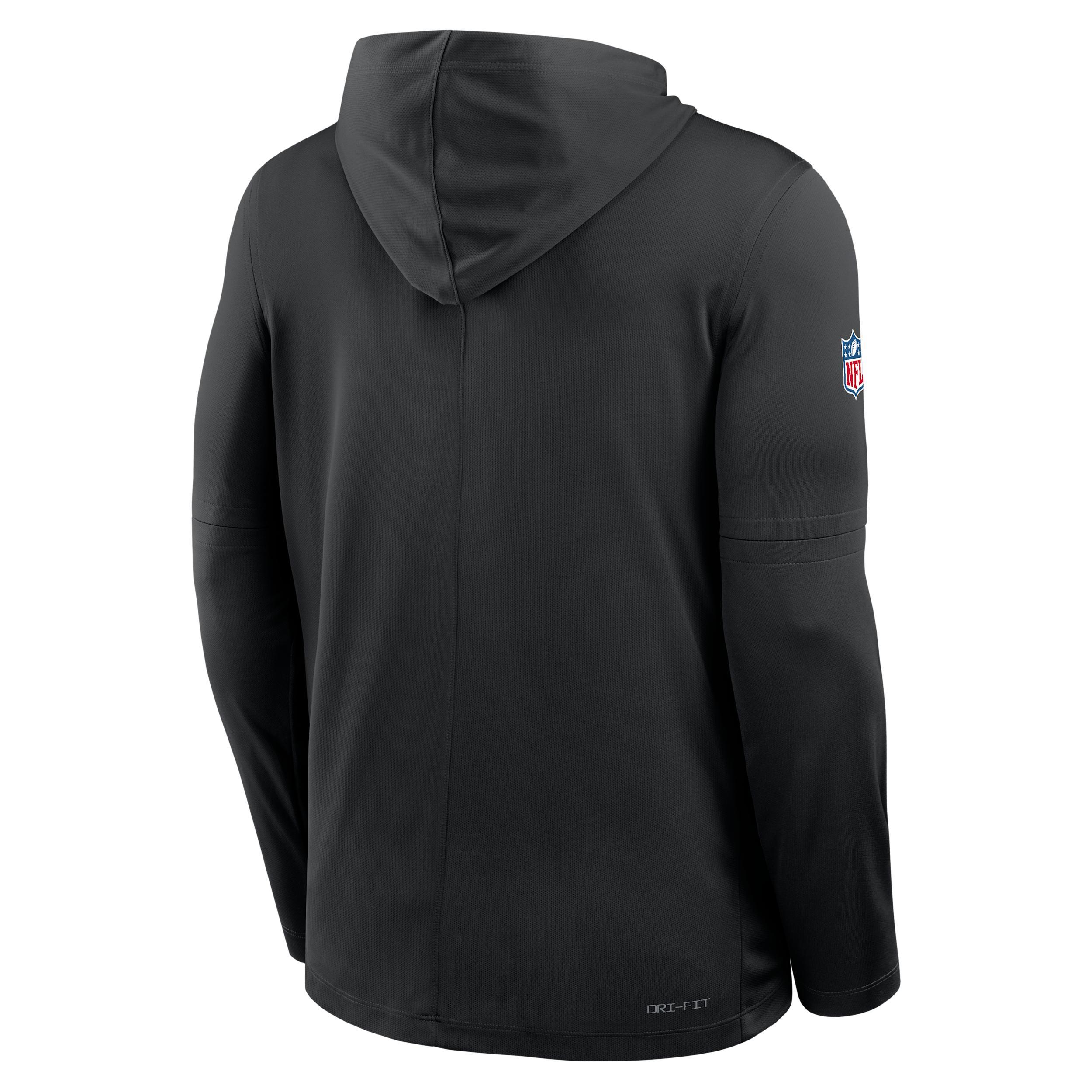 Penn State Sideline Nike Men's Dri-FIT College Long-Sleeve Hooded Top Product Image