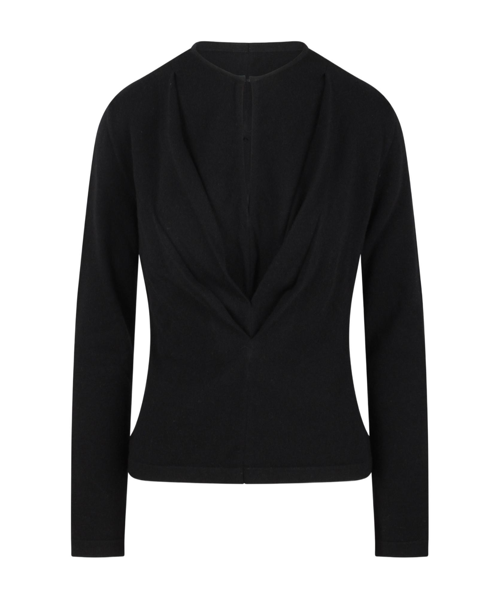 ALBERTA FERRETTI V-neck Sweater In Black Product Image