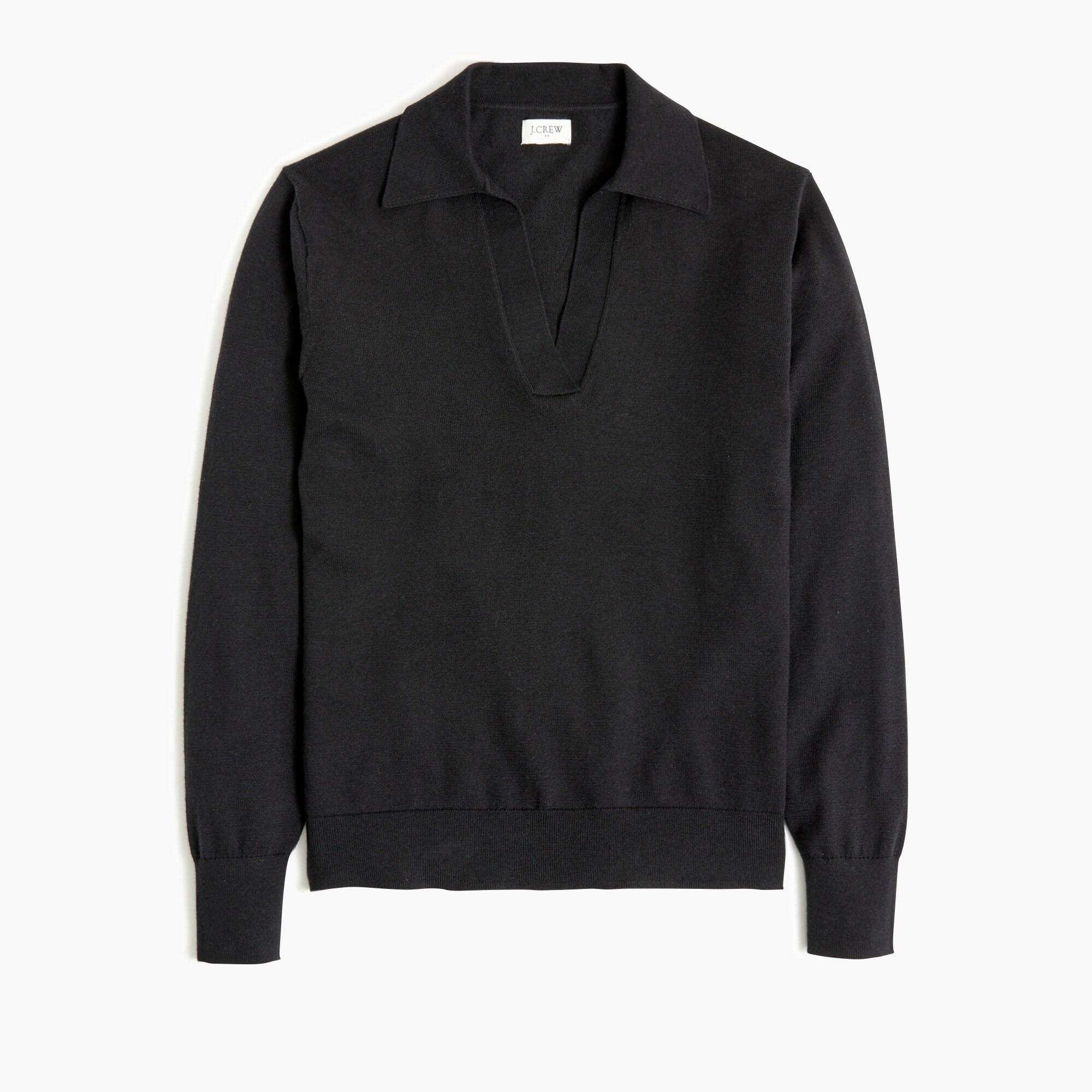 Cotton sweater-polo Product Image