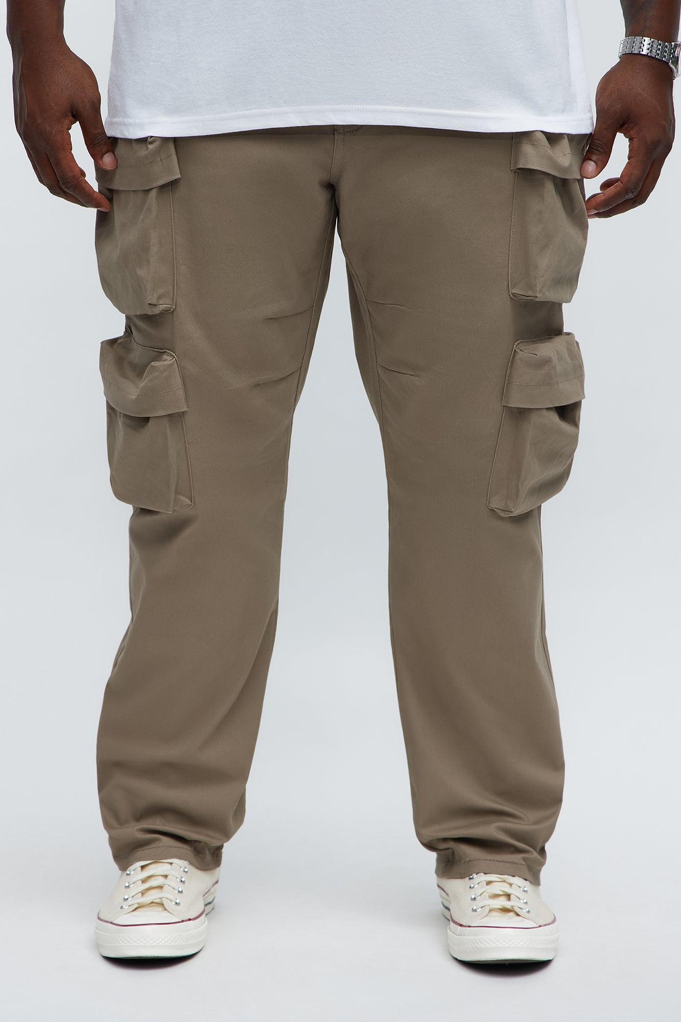 Slim My Kind Of Cargo Pants - Taupe Product Image
