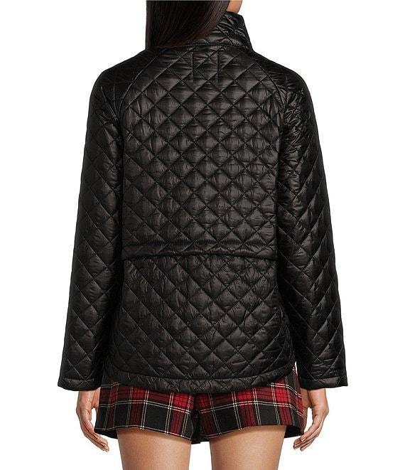 Copper Key Quilted Puffer Jacket Product Image