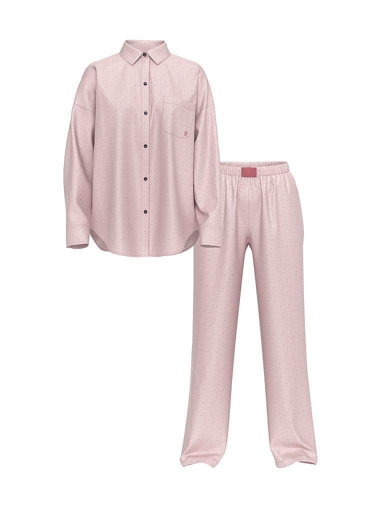 Modal-Cotton Long Pajama Set Product Image