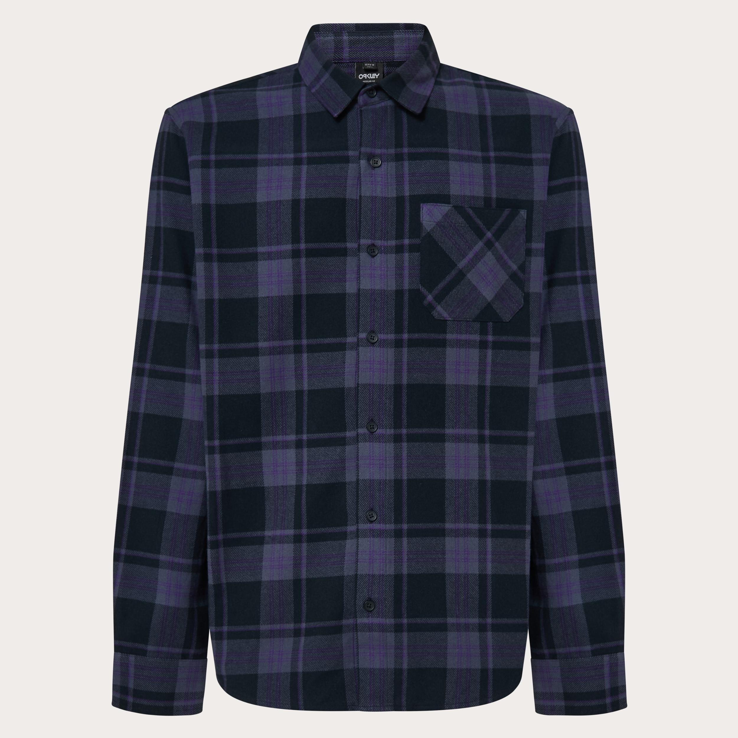 Oakley Mens Podium Plaid Ls Flannel Product Image