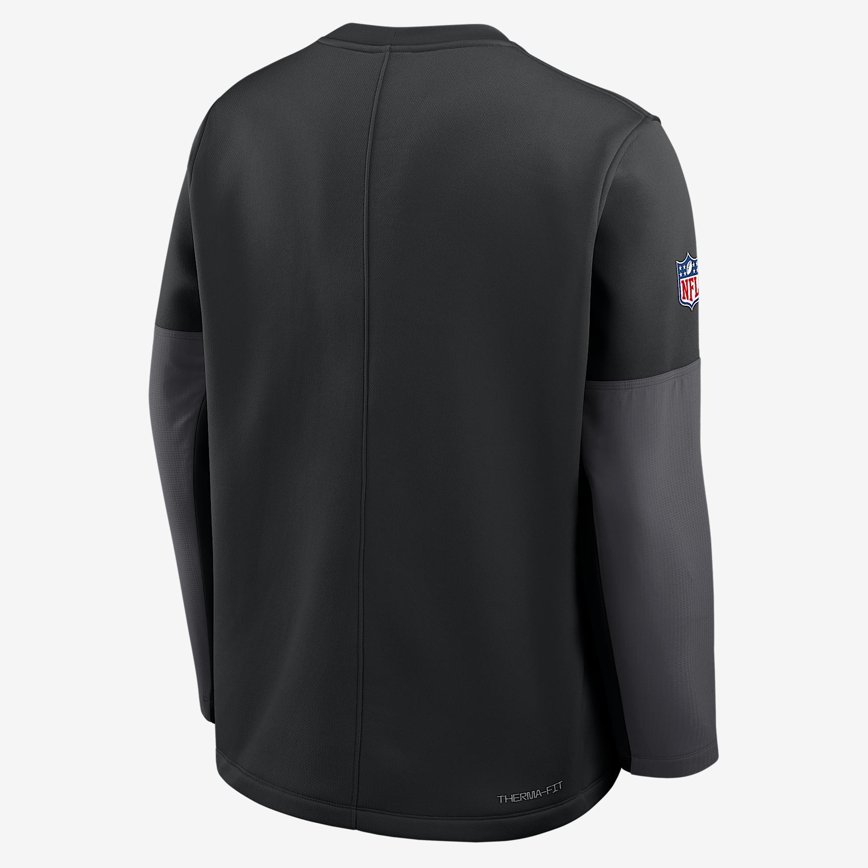 New Orleans Saints Scripted To Win Sideline Coach Men's Nike Therma-FIT NFL Long-Sleeve T-Shirt Product Image