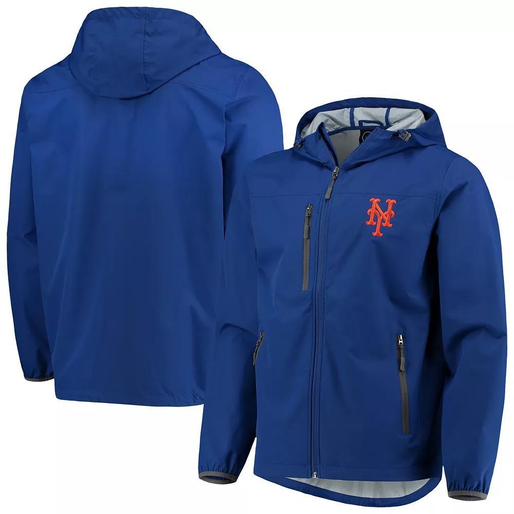 Mens G-III Sports by Carl Banks Royal New York Mets Double Play Lightweight Hoodie Jacket Product Image