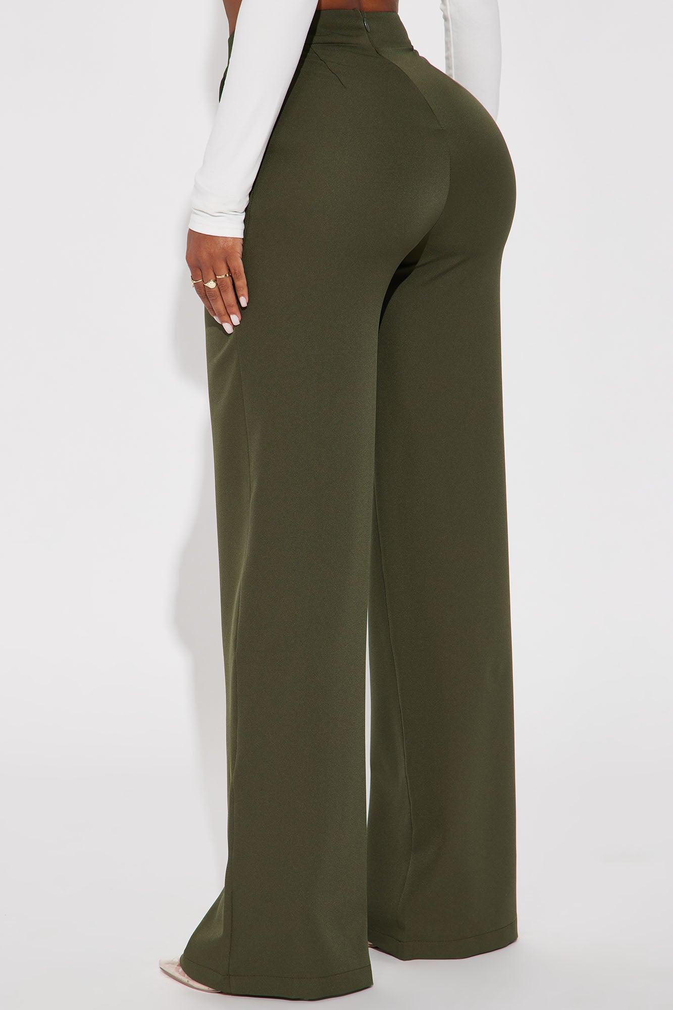 Feeling Focused Trouser - Olive Product Image