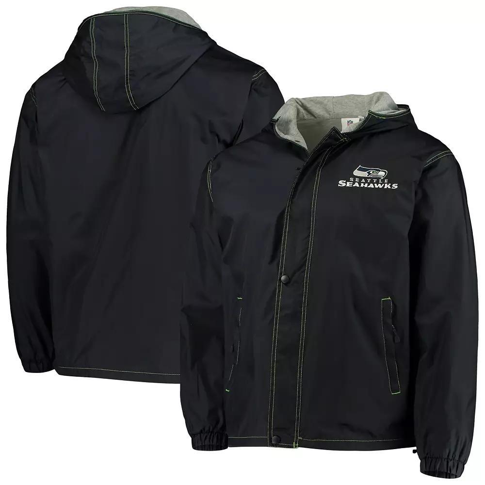 Mens Dunbrooke Seattle Seahawks Logo Legacy Stadium Full-Zip Jacket Blue Product Image