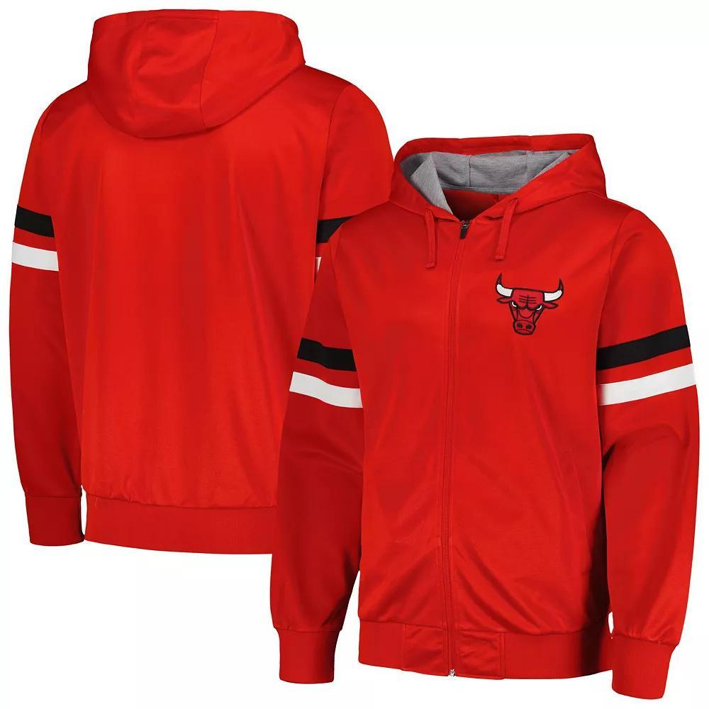 Men's G-III Sports by Carl Banks Red Chicago Bulls Contender Full-Zip Hoodie Jacket, Size: 2XL Product Image