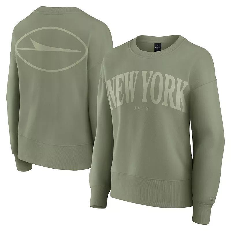 Women's Fanatics  Navy Dallas Cowboys Elements Pullover Sweatshirt, Size: Large, Blue Product Image