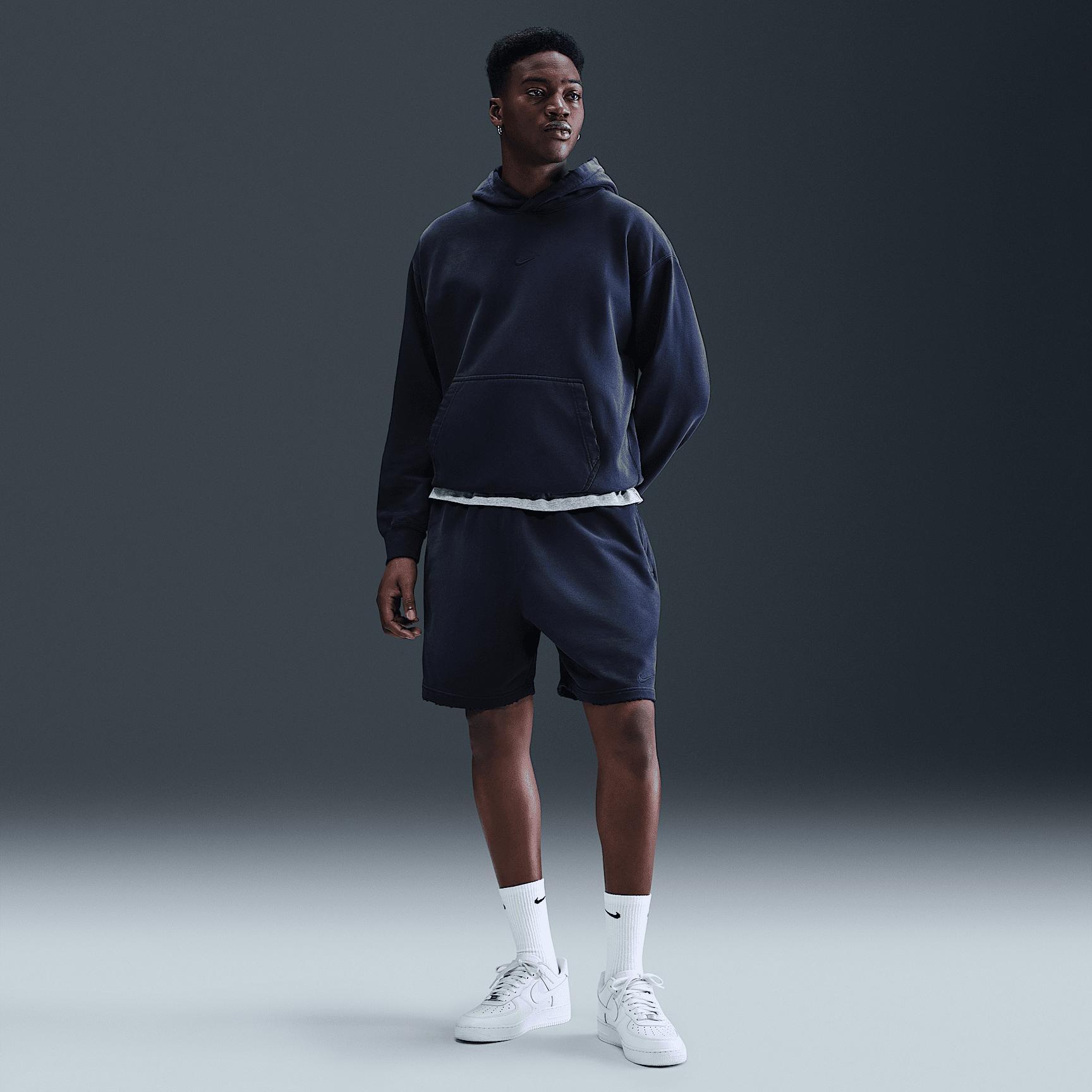 Nike Solo Swoosh Men's French Terry Pullover Hoodie Product Image