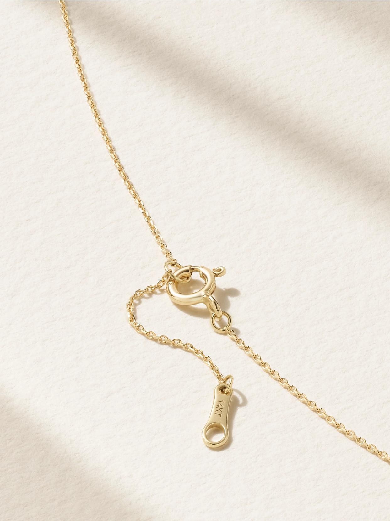 MIZUKI 14-karat Gold Diamond Necklace Product Image