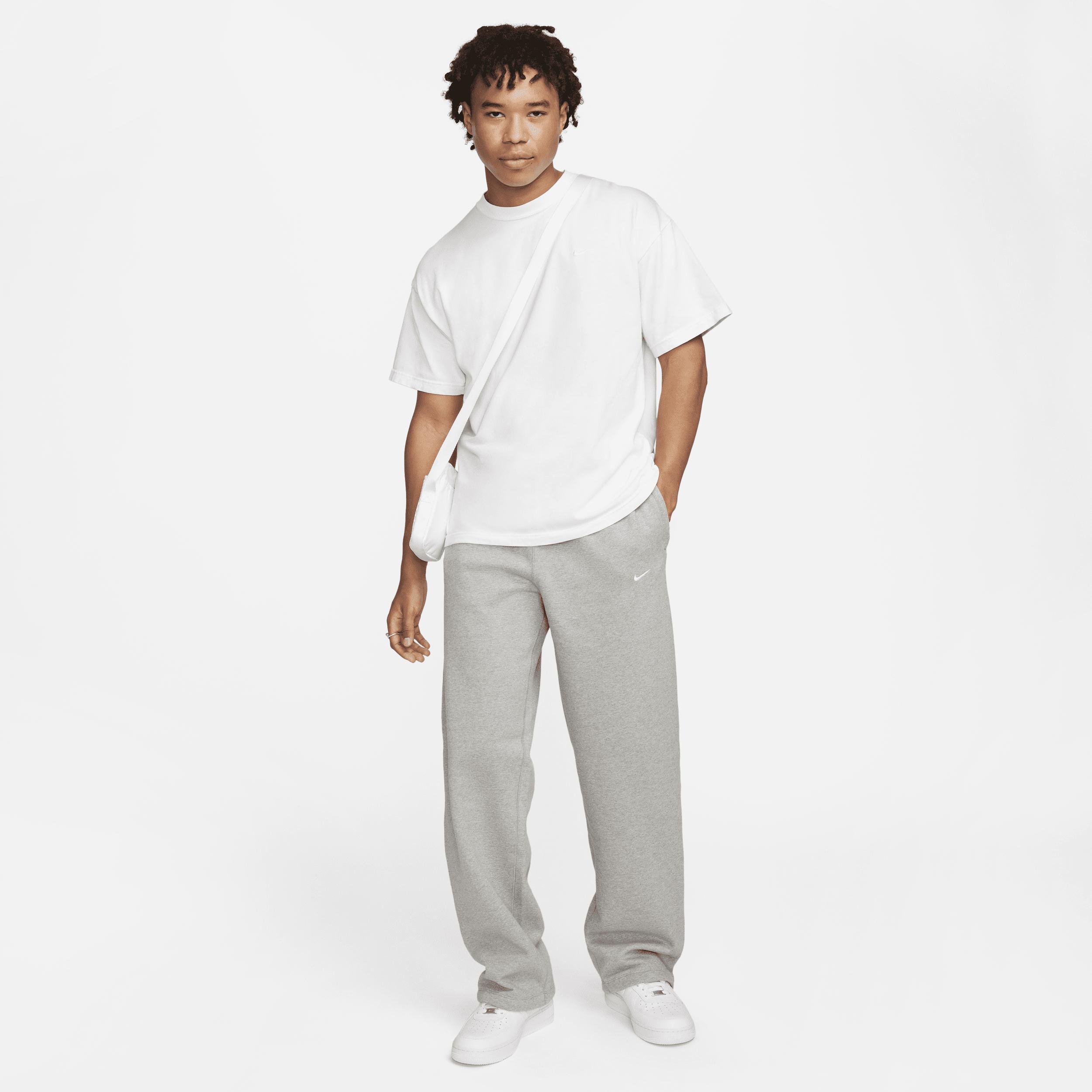 Nike Men's Solo Swoosh Open-Hem Fleece Pants Product Image