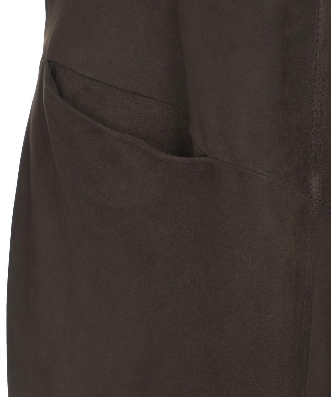 Suede coat Product Image