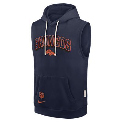 Green Bay Packers Sideline Nike Mens Dri-FIT NFL Sleeveless Pullover Hoodie | 03B43EE7T-B27 Product Image