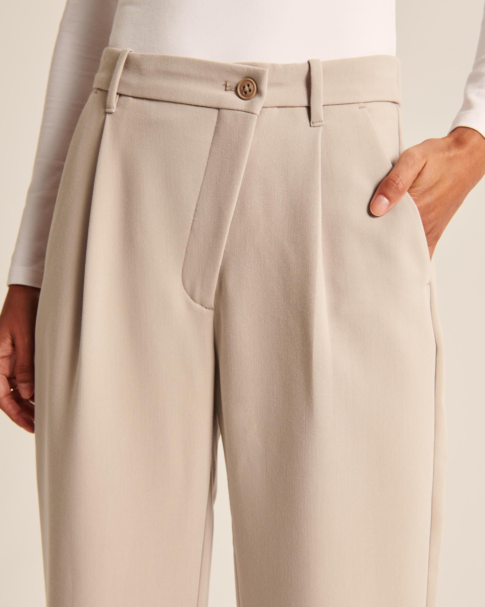 Tailored Relaxed Straight Pant Product Image