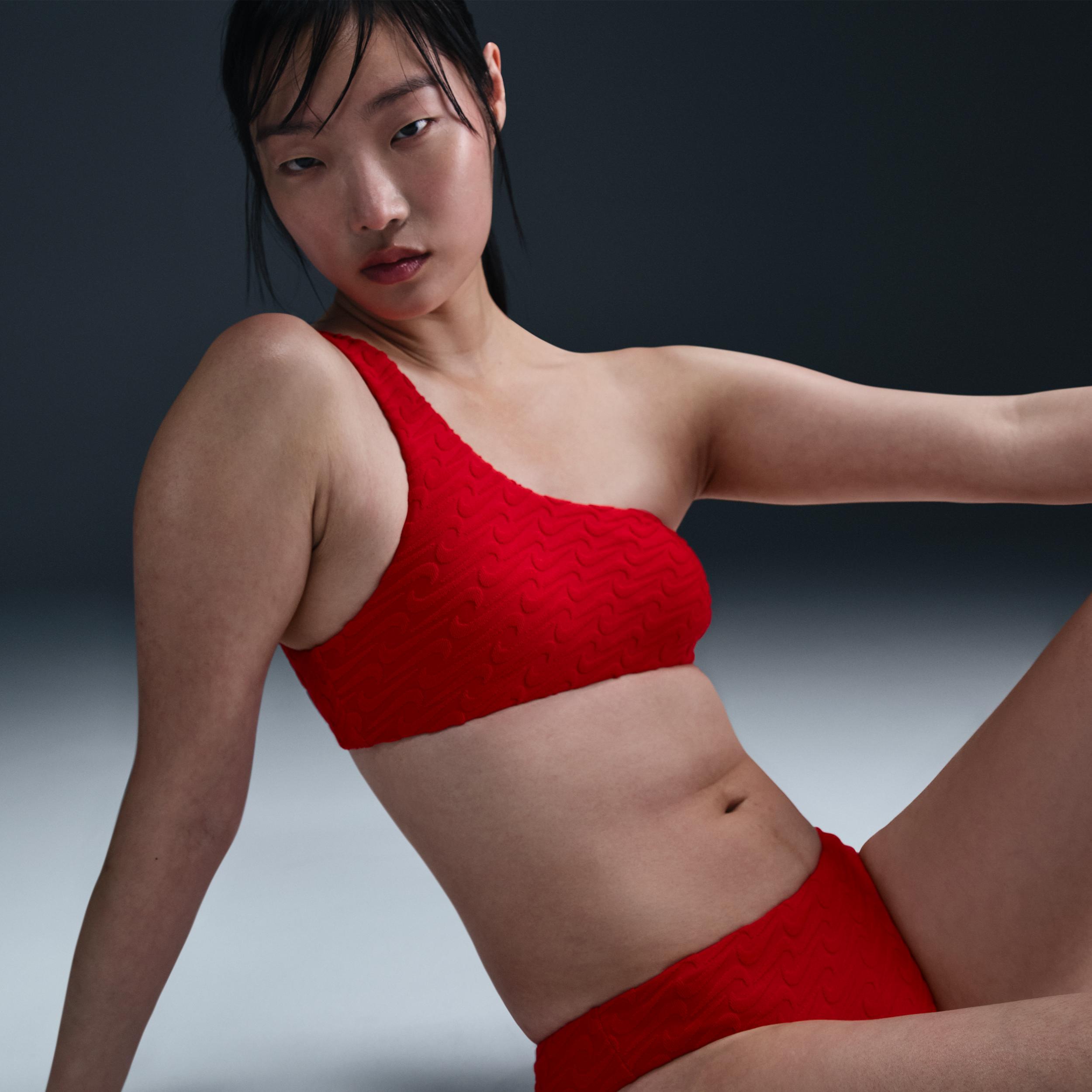 Nike Women's Swim Swoosh Link Terry Hipster Bikini Bottom Product Image