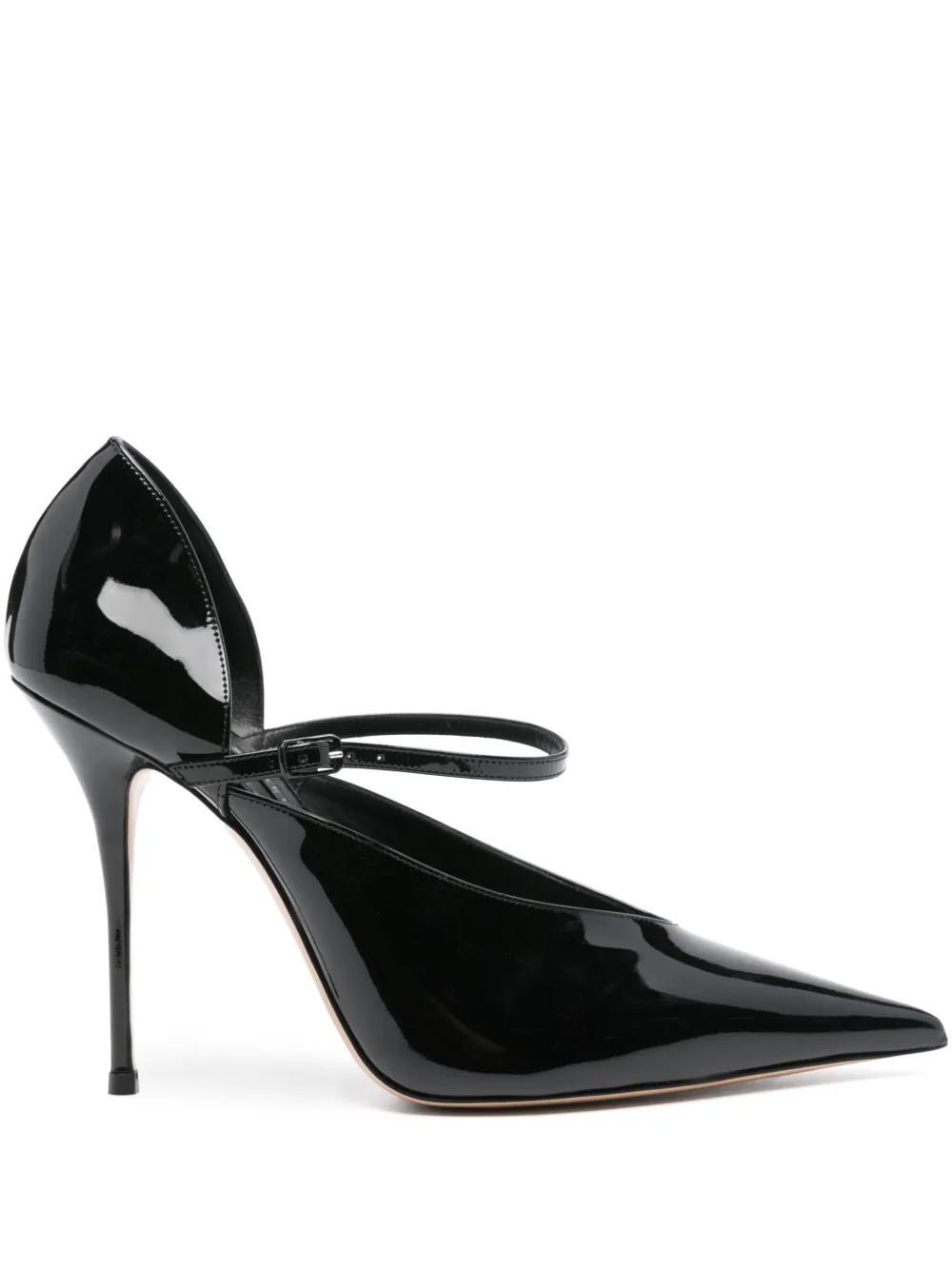CASADEI Scarlet Jolly Pumps In Black Patent Leather In Schwarz Product Image