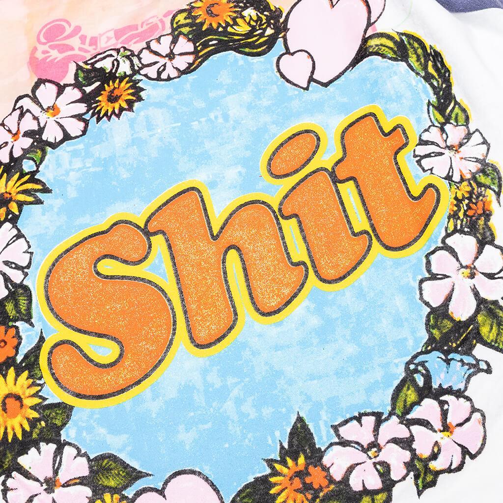 Shit Fuck Raglan Tee Shirt - Multi Male Product Image