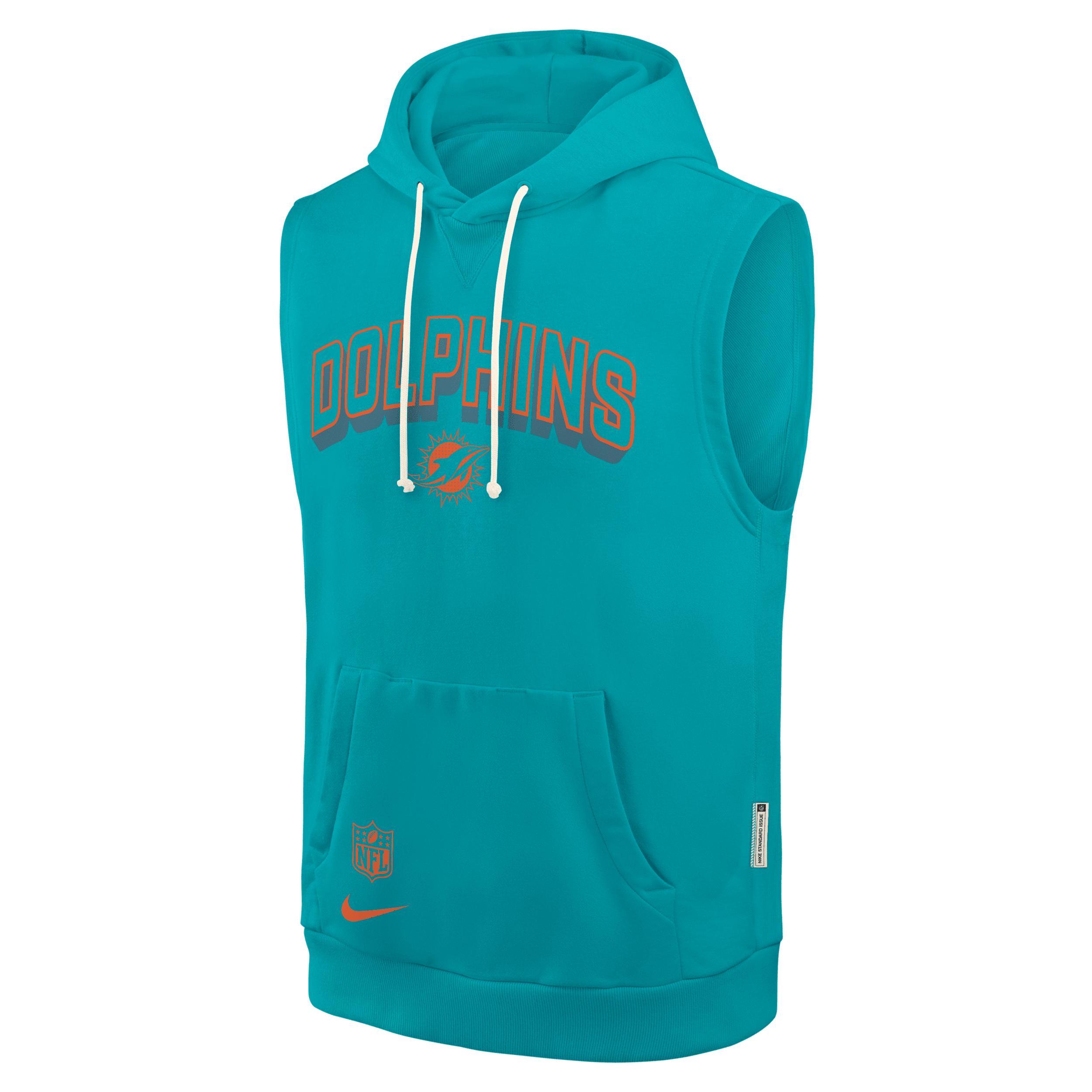 Buffalo Bills Sideline Nike Men's Dri-FIT NFL Sleeveless Pullover Hoodie Product Image